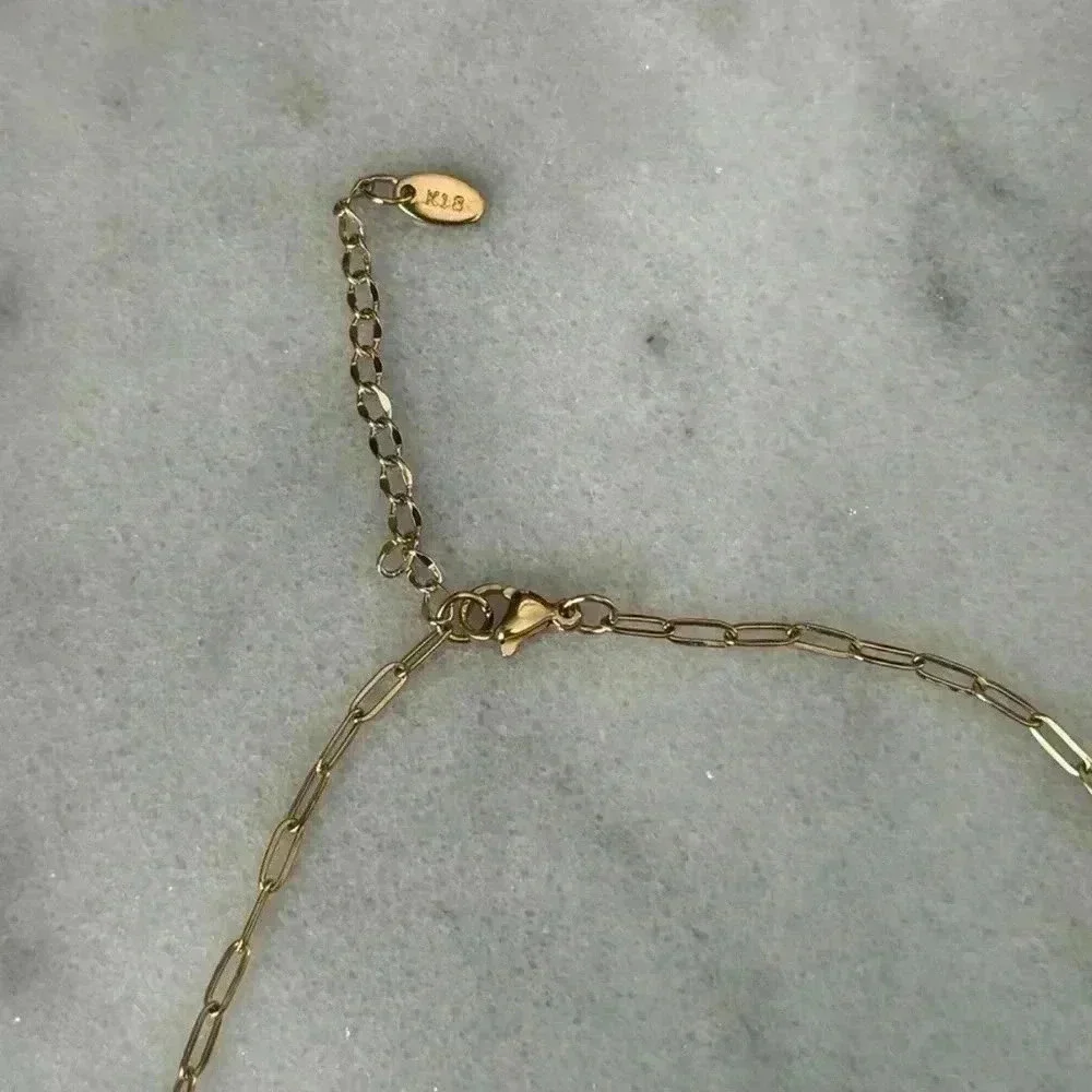 Gold Chain Crystal Horse Bit Chunky Necklace 

Brand New - Picture 4 of 5